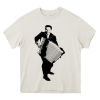 Cream lawrence welk   no name   the black stencil Heavy Core Tee - tuanDangUi