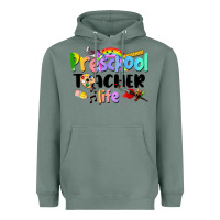 Preschool Teacher Life Heavyweight Hoodie | Teevron