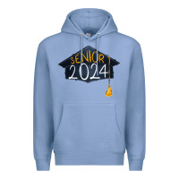Colony Blue senior 2024 graduation Premium Hoodie - RanaPortraitStore