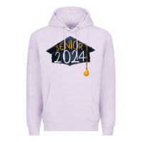 Lilac senior 2024 graduation Premium Hoodie - RanaPortraitStore