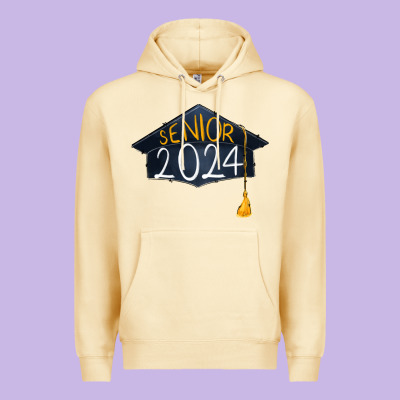Senior 2024 Graduation Premium Hoodie Designed By Ranaportraitstore