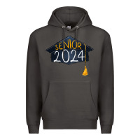 Smoke senior 2024 graduation Premium Hoodie - RanaPortraitStore