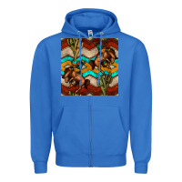 True Royal native american aztec seamless pattern 5 Zipper Hoodie - BundleAndBundleShop