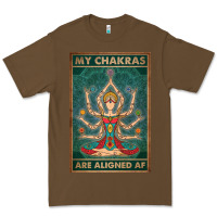 Cacao my chakras are aligned af vintage yoga meditation Premium Tee - tuanDangUi
