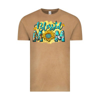 Vintage Camel Blessed Mom with Sunflowers Vintage Tee - texasbilliewilder
