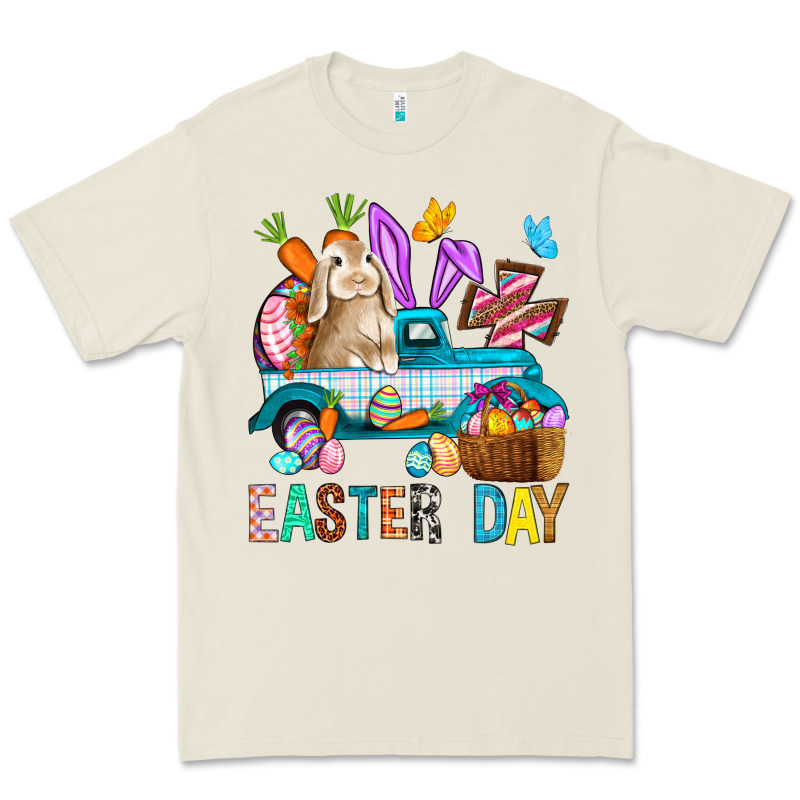 Easter Day With Truck Premium Tee by BundleAndBundleShop | Teevron