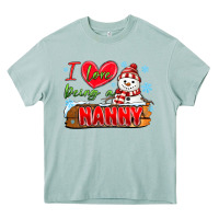 Arona i love being a nanny Heavy Core Tee - MaliasSmallBusiness