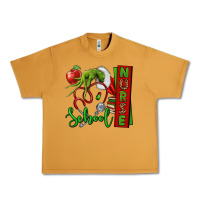 Peanut Butter Christmas Character Nurse Urban Heavy Tee - NancyCooperArtShop