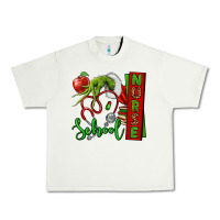 Pistachio Christmas Character Nurse Urban Heavy Tee - NancyCooperArtShop