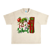 Sandshell Christmas Character Nurse Urban Heavy Tee - NancyCooperArtShop