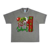 Tornado Christmas Character Nurse Urban Heavy Tee - NancyCooperArtShop
