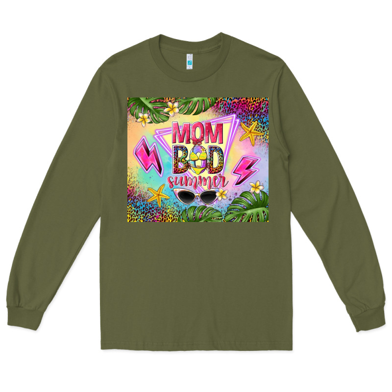 Mom Bod Summer Long Sleeve Tee by TumblerDesignByShophia | Teevron