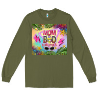 Army Green mom bod summer Long Sleeve Tee - TumblerDesignByShophia