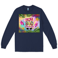 Navy mom bod summer Long Sleeve Tee - TumblerDesignByShophia