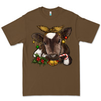 Cacao christmas baby cow Premium Tee - RanaPortraitStore