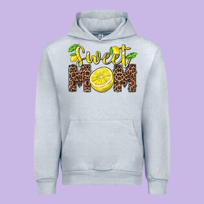 Sweet Mom Lemon Urban Hoodie Designed By Barkaloodesign