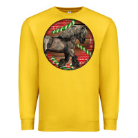 Lemon Belgian Horse Christmas Premium Sweatshirt - LillyAllenDesigns