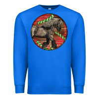 True Royal Belgian Horse Christmas Premium Sweatshirt - LillyAllenDesigns