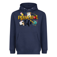 Navy Principal Life Heavyweight Hoodie - LillyAllenDesigns