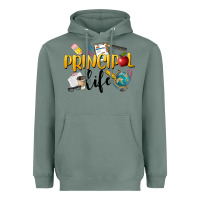 Sage Principal Life Heavyweight Hoodie - LillyAllenDesigns