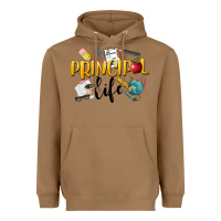 Toasted Coconut Principal Life Heavyweight Hoodie - LillyAllenDesigns