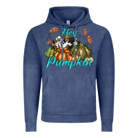 Vintage Denim Hey Pumpkin Vintage Hoodie - texasbilliewilder