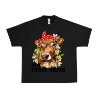 Black Cute Heifer Urban Heavy Tee - texasbilliewilder