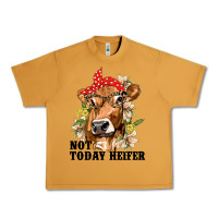 Peanut Butter Cute Heifer Urban Heavy Tee - texasbilliewilder