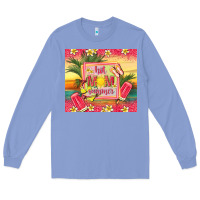 Colony Blue hot mom summer Long Sleeve Tee - TumblerDesignByShophia