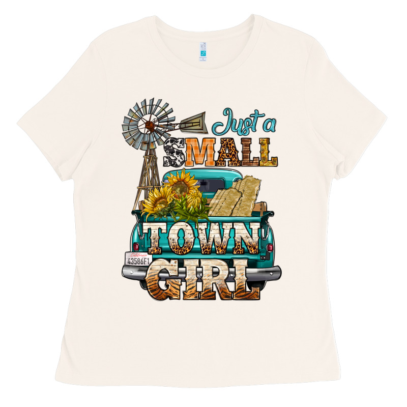 Just A Small Town Girl Windmill Ladies Tee by BundleAndBundleShop | Teevron