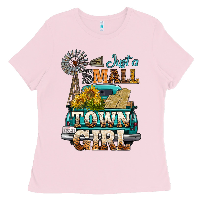 Just A Small Town Girl Windmill Ladies Tee by BundleAndBundleShop | Teevron
