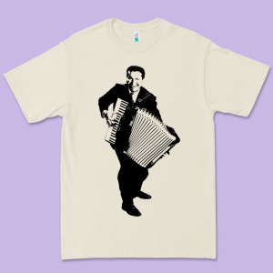 Lawrence Welk   No Name   The Black Stencil Premium Tee Designed By Tuandangui