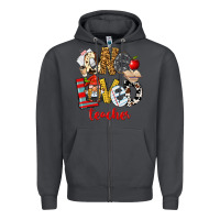 Smoke One Loved Teacher Zipper Hoodie - FaDigitalArtStudio