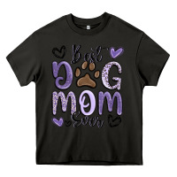 Asphalt best dog mom ever Heavy Core Tee - MaliasSmallBusiness