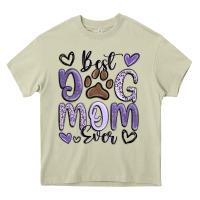 Mossy best dog mom ever Heavy Core Tee - MaliasSmallBusiness