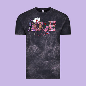 Valentines Day Nurse Love Vintage Tee Designed By Ranaportraitstore