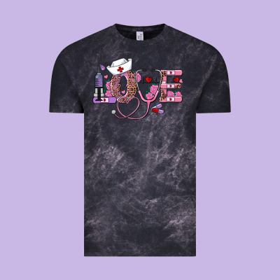 Valentines Day Nurse Love Vintage Tee Designed By Ranaportraitstore