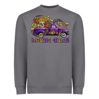 Storm mardi gras skull truck Heavyweight Sweatshirt - FaDigitalArtStudio