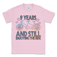 Bubblegum Pink 9 Years And Still Enjoying The Ride Classic Tee - Bettercallsaul
