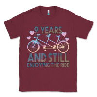 Burgundy 9 Years And Still Enjoying The Ride Classic Tee - Bettercallsaul