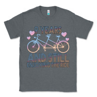 Charcoal Heather 9 Years And Still Enjoying The Ride Classic Tee - Bettercallsaul