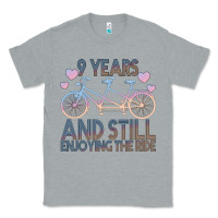 Heather Grey 9 Years And Still Enjoying The Ride Classic Tee - Bettercallsaul
