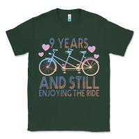 Sports Green 9 Years And Still Enjoying The Ride Classic Tee - Bettercallsaul