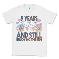 White 9 Years And Still Enjoying The Ride Classic Tee - Bettercallsaul