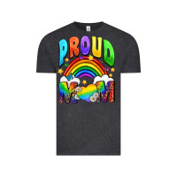 Vintage Black Proud Mom Vintage Tee - NancyCooperArtShop