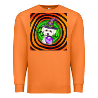 Carrot halloween bichons frise dog Premium Sweatshirt - LillyAllenDesigns