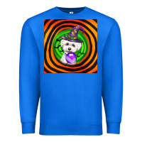 True Royal halloween bichons frise dog Premium Sweatshirt - LillyAllenDesigns