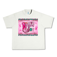 Pistachio Give Cancer the boot Urban Heavy Tee - NancyCooperArtShop