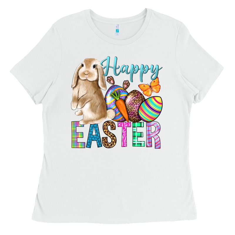 Happy Easter Bunny Ladies Tee by BundleAndBundleShop | Teevron
