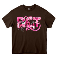 Chocolate Brown breast cancer pct patient care technician Heavy Core Tee - JahusDesignShop